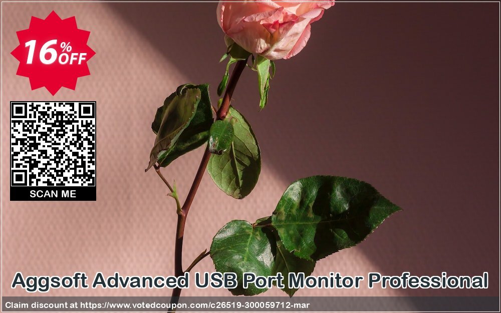 Aggsoft Advanced USB Port Monitor Professional Coupon Code May 2024, 16% OFF - VotedCoupon