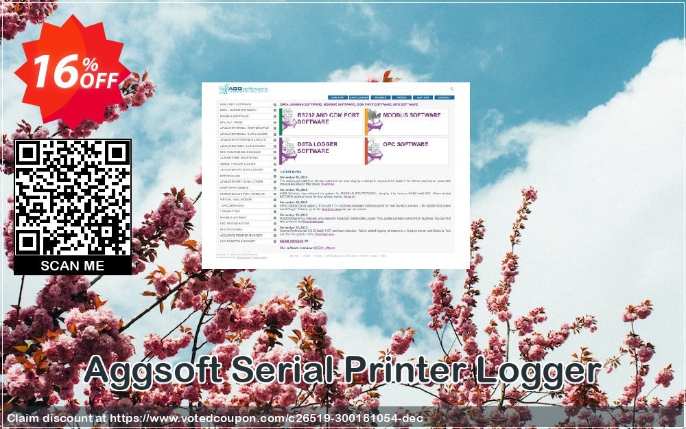 Aggsoft Serial Printer Logger Coupon, discount Promotion code Serial Printer Logger Standard. Promotion: Offer Serial Printer Logger Standard special discount 