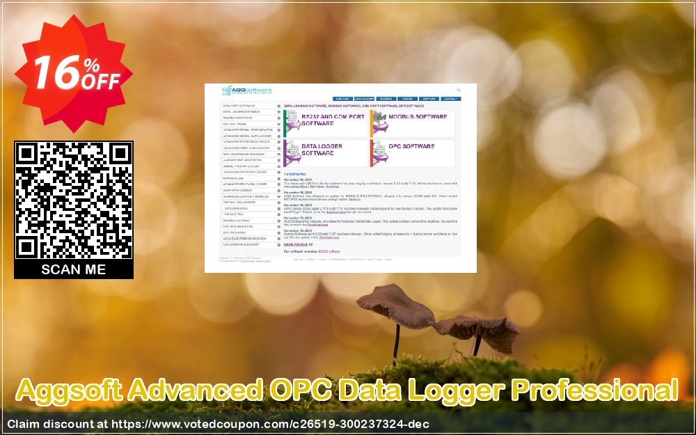 Aggsoft Advanced OPC Data Logger Professional Coupon, discount Promotion code Advanced OPC Data Logger Professional. Promotion: Offer discount for Advanced OPC Data Logger Professional special 