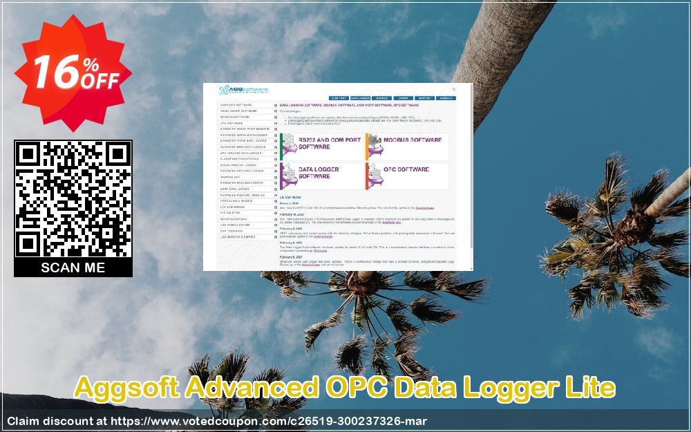 Aggsoft Advanced OPC Data Logger Lite Coupon, discount Promotion code Advanced OPC Data Logger Lite. Promotion: Offer discount for Advanced OPC Data Logger Lite special 