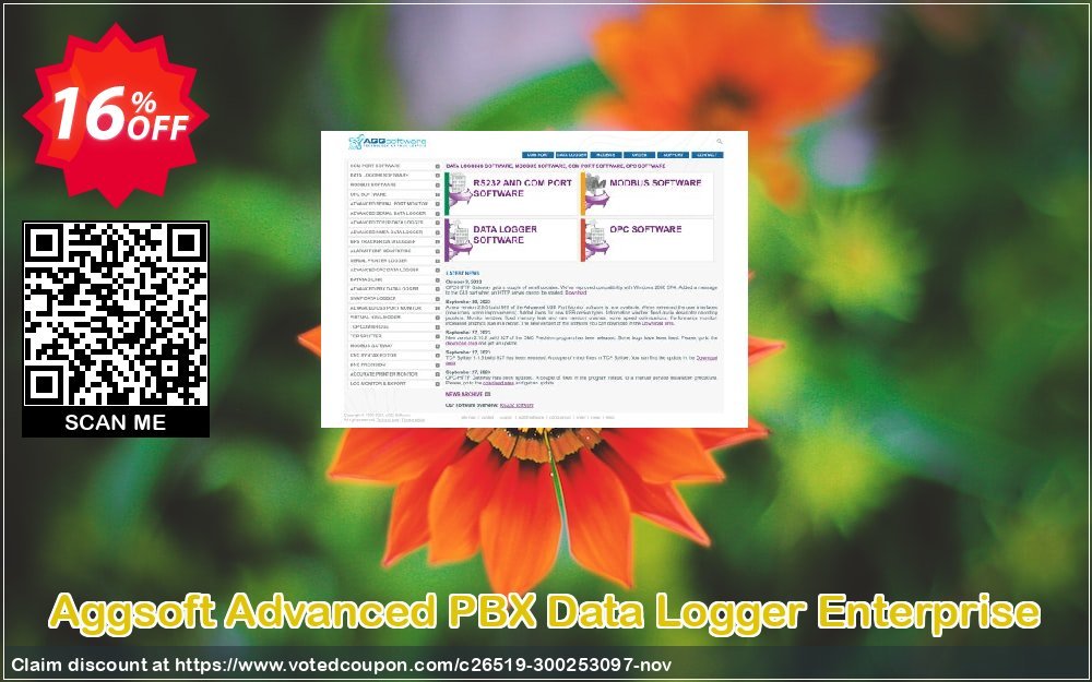 Aggsoft Advanced PBX Data Logger Enterprise Coupon, discount Promotion code Advanced PBX Data Logger Enterprise. Promotion: Offer discount for Advanced PBX Data Logger Enterprise special 