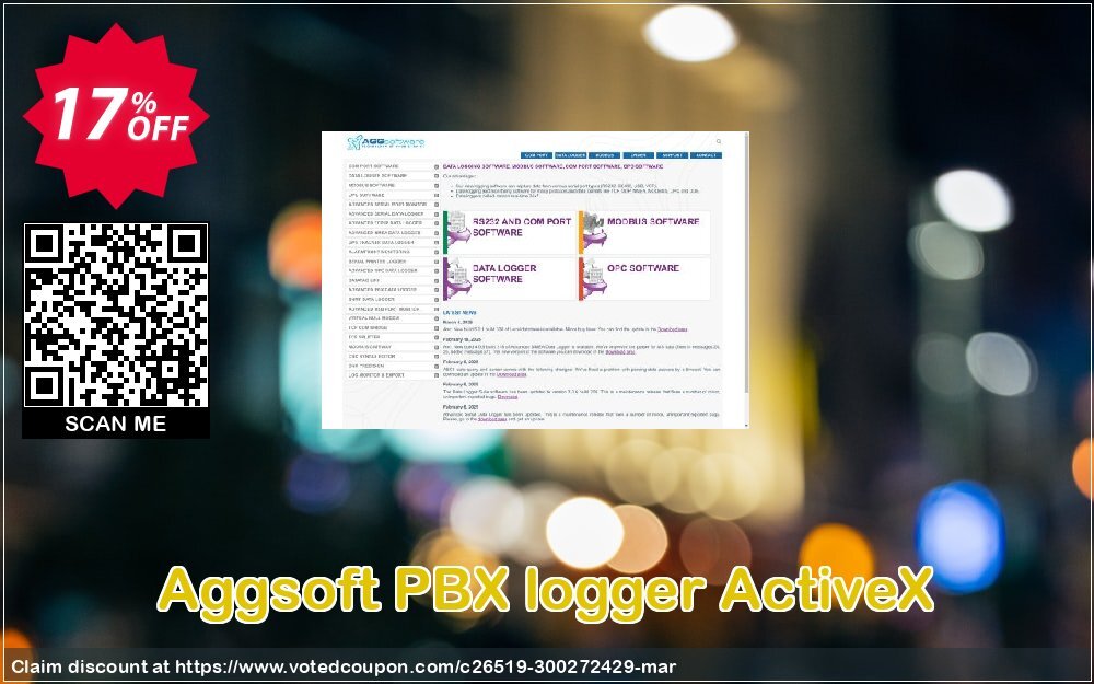 Aggsoft PBX logger ActiveX Coupon, discount Promotion code PBX logger ActiveX. Promotion: Offer PBX logger ActiveX special discount 