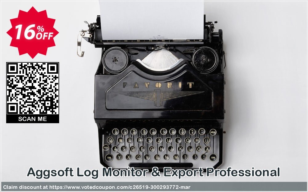 Aggsoft Log Monitor & Export Professional Coupon Code Jun 2024, 16% OFF - VotedCoupon