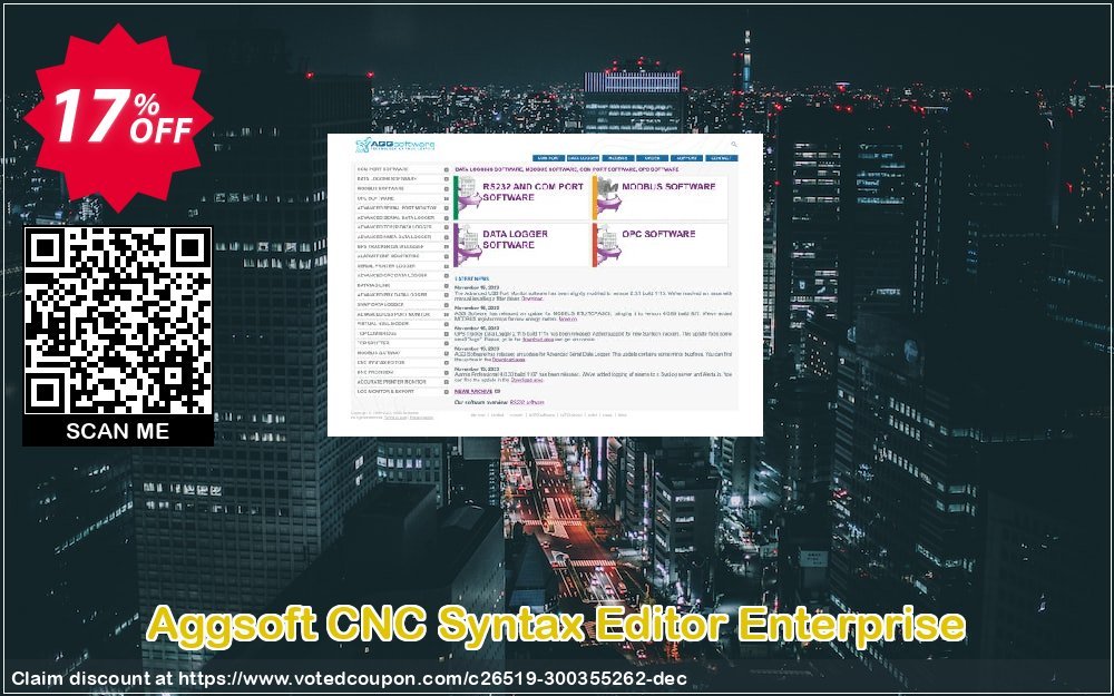 Aggsoft CNC Syntax Editor Enterprise Coupon, discount Promotion code CNC Syntax Editor Enterprise. Promotion: Offer discount for CNC Syntax Editor Enterprise special 