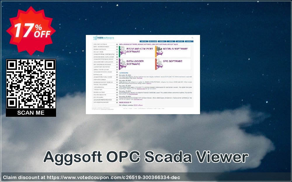 Aggsoft OPC Scada Viewer Coupon, discount Promotion code OPC Scada Viewer Standard. Promotion: Offer OPC Scada Viewer Standard special discount 