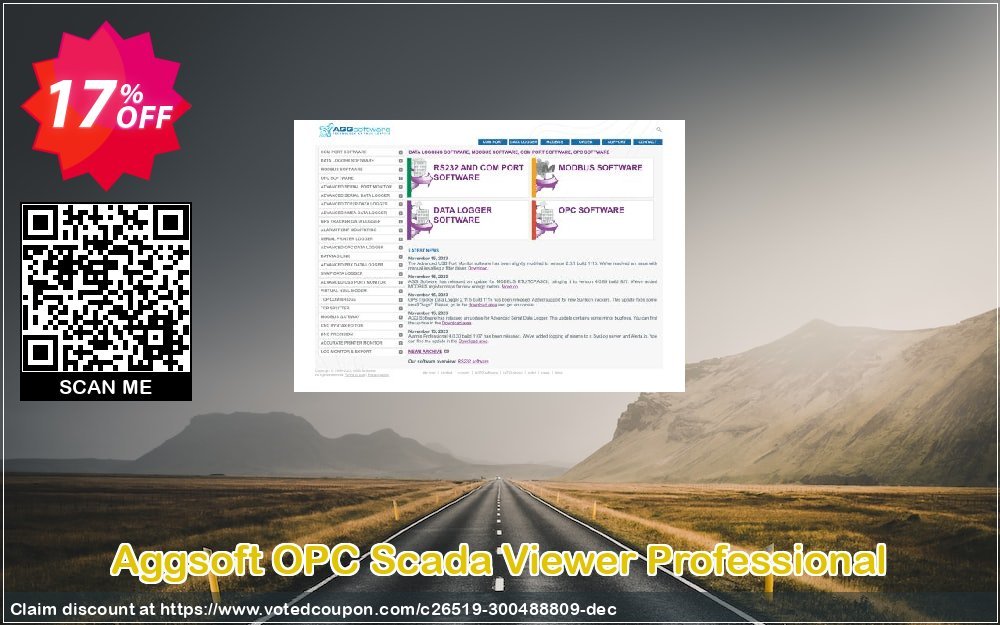 Aggsoft OPC Scada Viewer Professional Coupon, discount Promotion code OPC Scada Viewer Professional. Promotion: Offer OPC Scada Viewer Professional special discount 