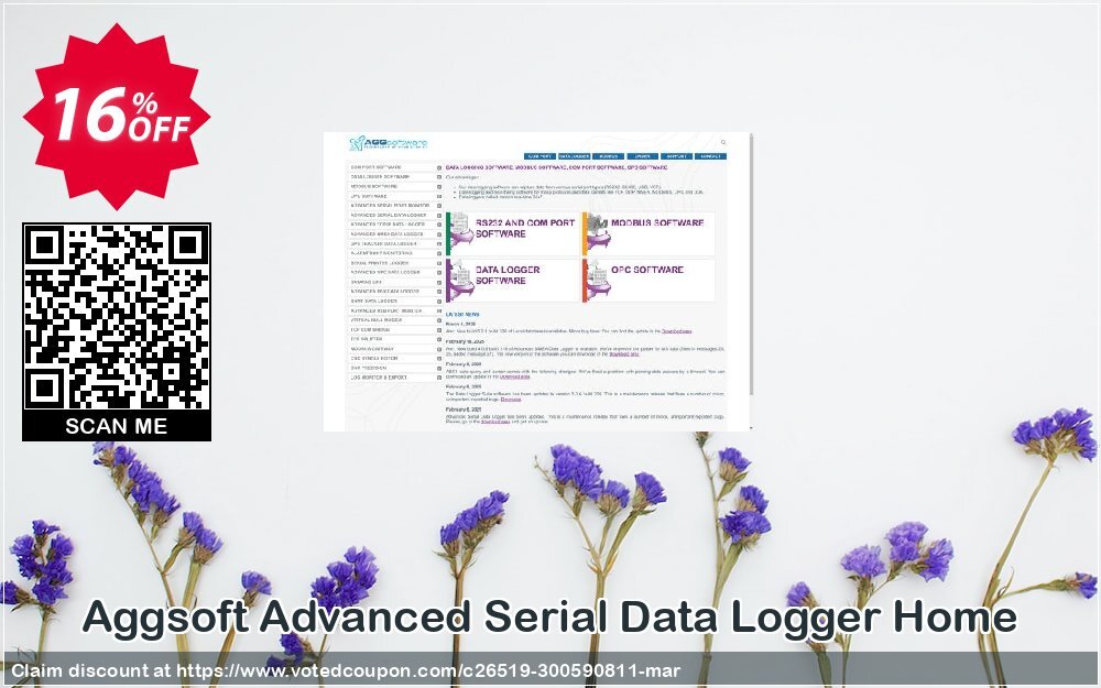 Aggsoft Advanced Serial Data Logger Home Coupon, discount Promotion code Advanced Serial Data Logger Home. Promotion: Offer discount for Advanced Serial Data Logger Home special 