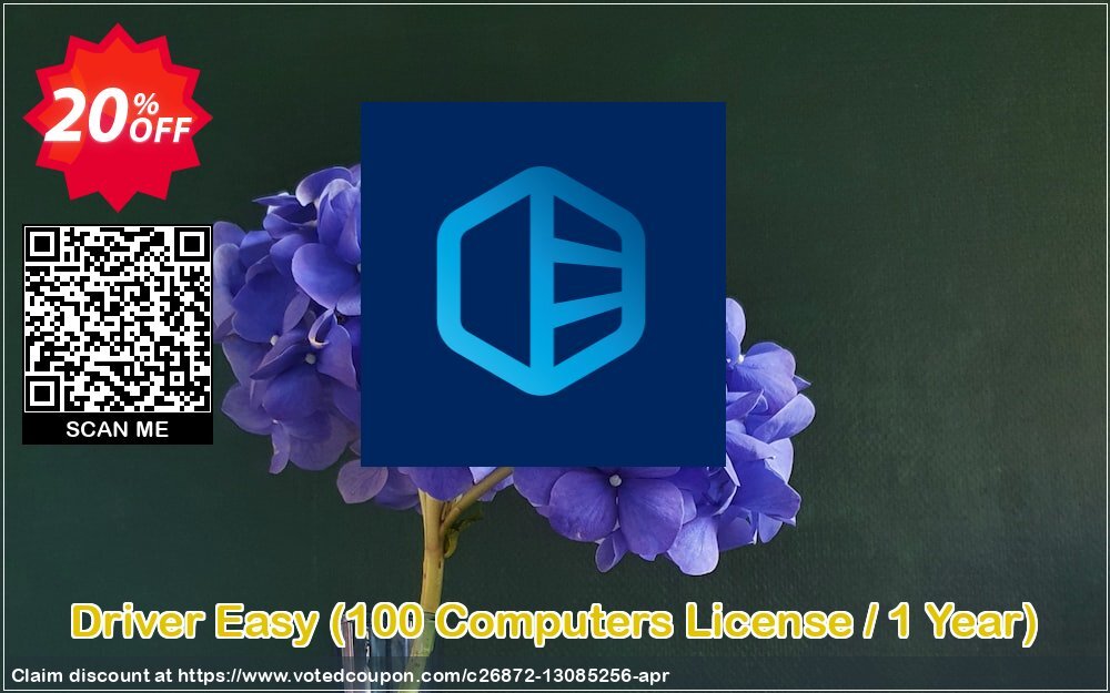 Driver Easy, 100 Computers Plan / Yearly  voted-on promotion codes