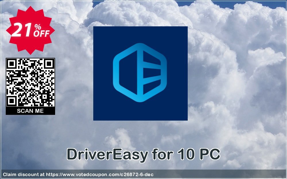 DriverEasy for 10 PC Coupon, discount Driver Easy 20% Coupon. Promotion: DriverEasy discount coupon code
