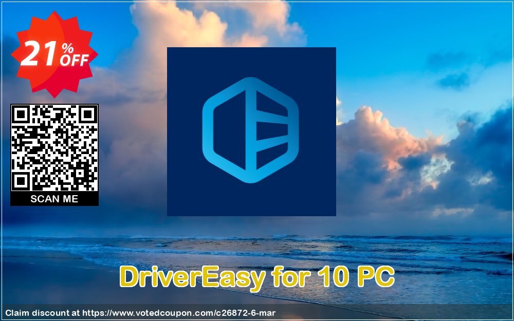 DriverEasy for 10 PC Coupon, discount Driver Easy 20% Coupon. Promotion: DriverEasy discount coupon code