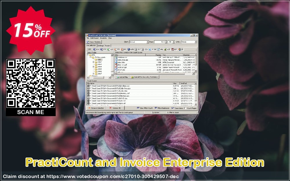 PractiCount and Invoice Enterprise Edition Coupon Code May 2024, 15% OFF - VotedCoupon