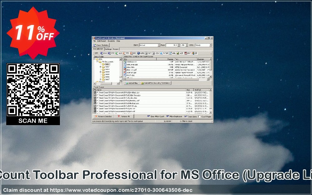 PractiCount Toolbar Professional for MS Office, Upgrade Plan  Coupon Code Apr 2024, 11% OFF - VotedCoupon