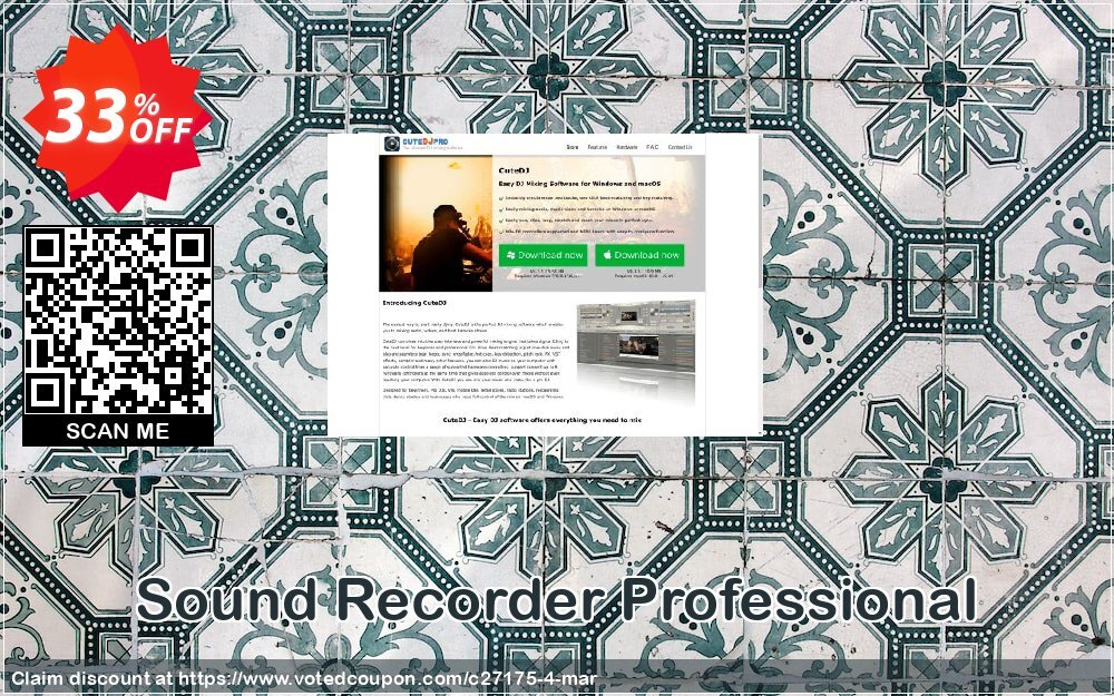 Sound Recorder Professional Coupon, discount All products - 30%OFF. Promotion: 