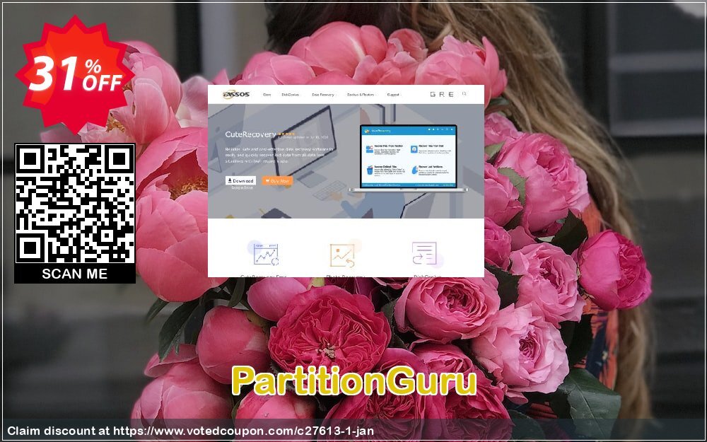 PartitionGuru voted-on promotion codes