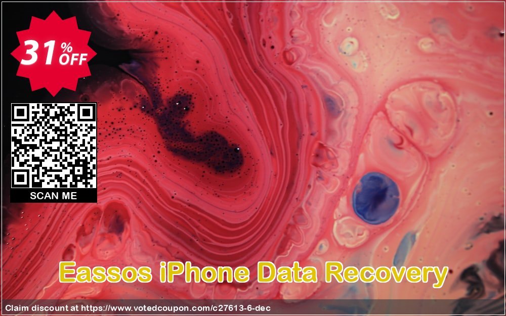 Eassos iPhone Data Recovery Coupon, discount 30%off P. Promotion: Refer to friend and get discount