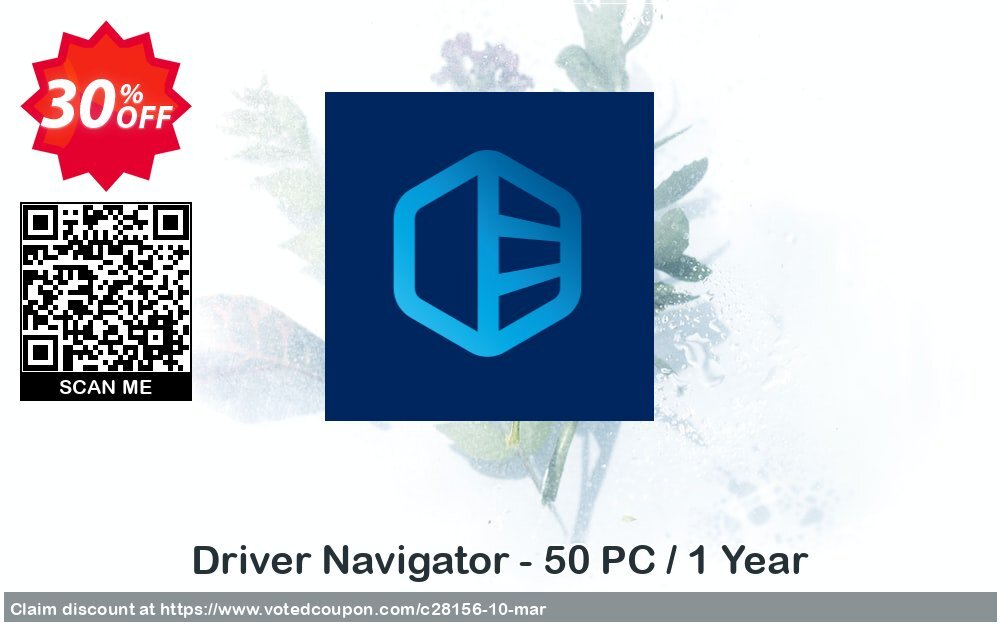 Driver Navigator - 50 PC / Yearly Coupon, discount Driver Easy - 50 Computers License / 1 Year wondrous discounts code 2024. Promotion: Driver Navigator 50 Computers / 1 Year Offer