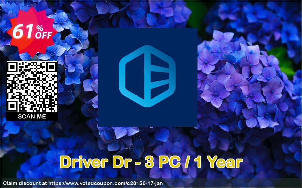 Driver Dr - 3 PC / Yearly voted-on promotion codes