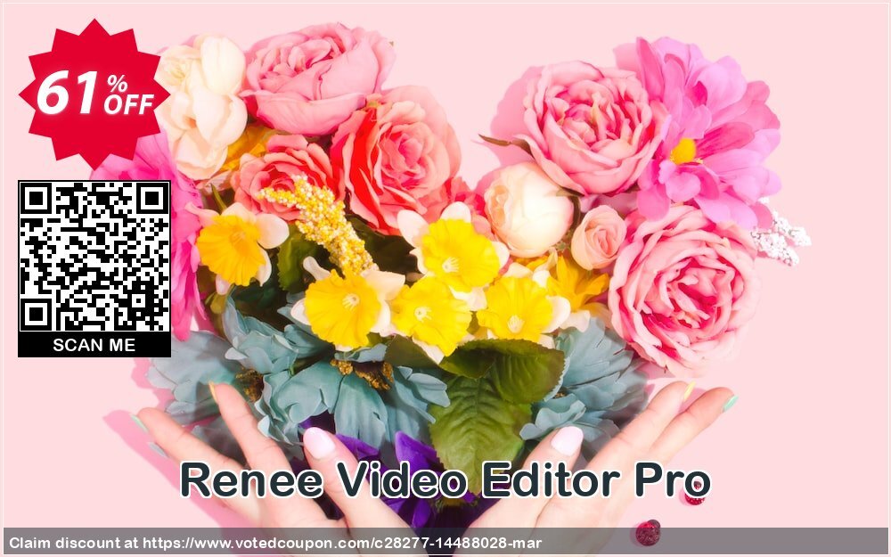 Renee Video Editor Pro Coupon, discount Renee Video Editor Pro - 1 PC LifeTime Best discounts code 2024. Promotion: Best discounts code of Renee Video Editor Pro - 1 PC LifeTime 2024