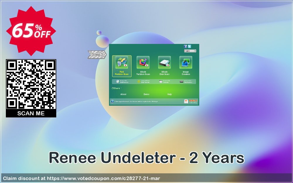 Renee Undeleter - 2 Years Coupon, discount Renee Undeleter special promo code 2024. Promotion: Reneelab coupon codes (28277)