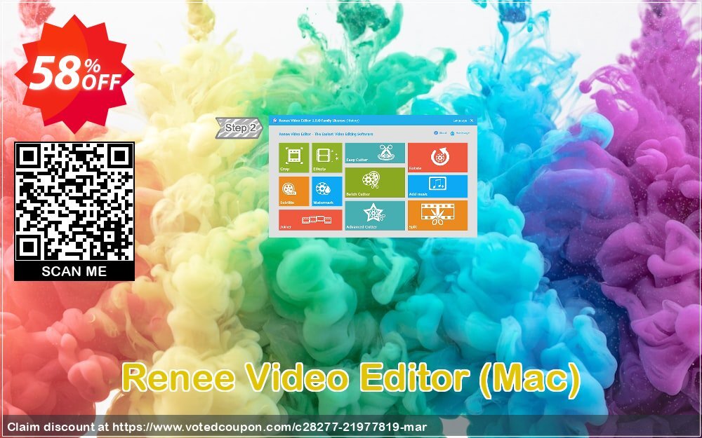 Renee Video Editor, MAC  Coupon Code May 2024, 58% OFF - VotedCoupon