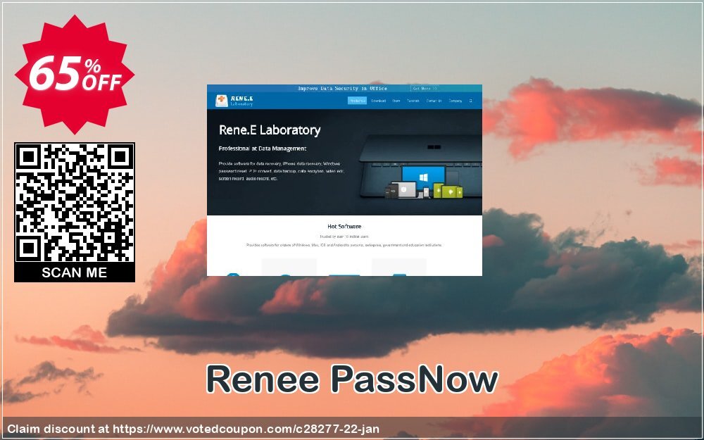 Renee PassNow Coupon, discount Renee PassNow amazing deals code 2023. Promotion: Reneelab coupon codes (28277)