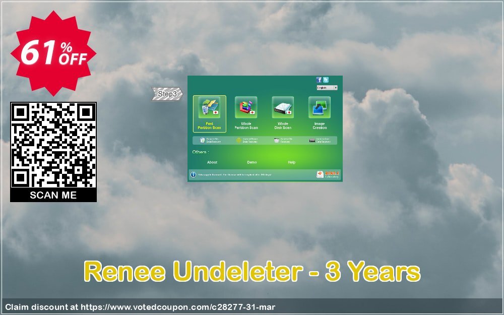 Renee Undeleter - 3 Years Coupon, discount Renee Undeleter special promo code 2024. Promotion: Reneelab coupon codes (28277)