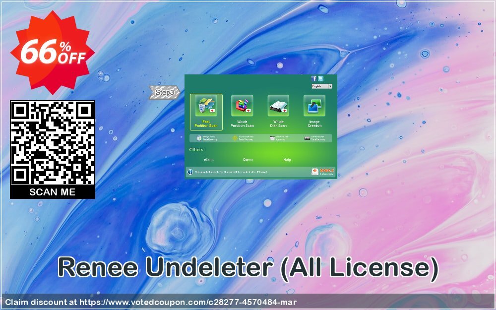 Renee Undeleter, All Plan  Coupon, discount Renee Undeleter - 1 Year License big discount code 2024. Promotion: big discount code of Renee Undeleter - 1 Year License 2024