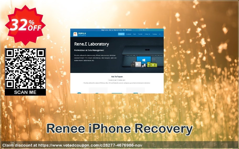 Renee iPhone Recovery Coupon, discount Renee iPhone Recovery formidable sales code 2023. Promotion: formidable sales code of Renee iPhone Recovery 2023