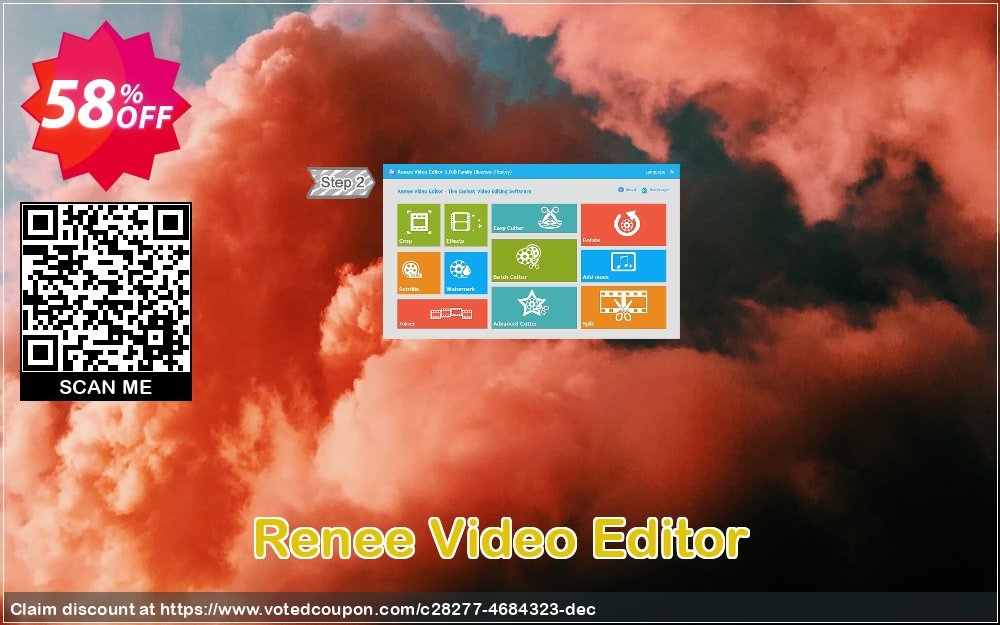 Renee Video Editor Coupon, discount Renee Video Editor formidable deals code 2023. Promotion: formidable deals code of Renee Video Editor 2023