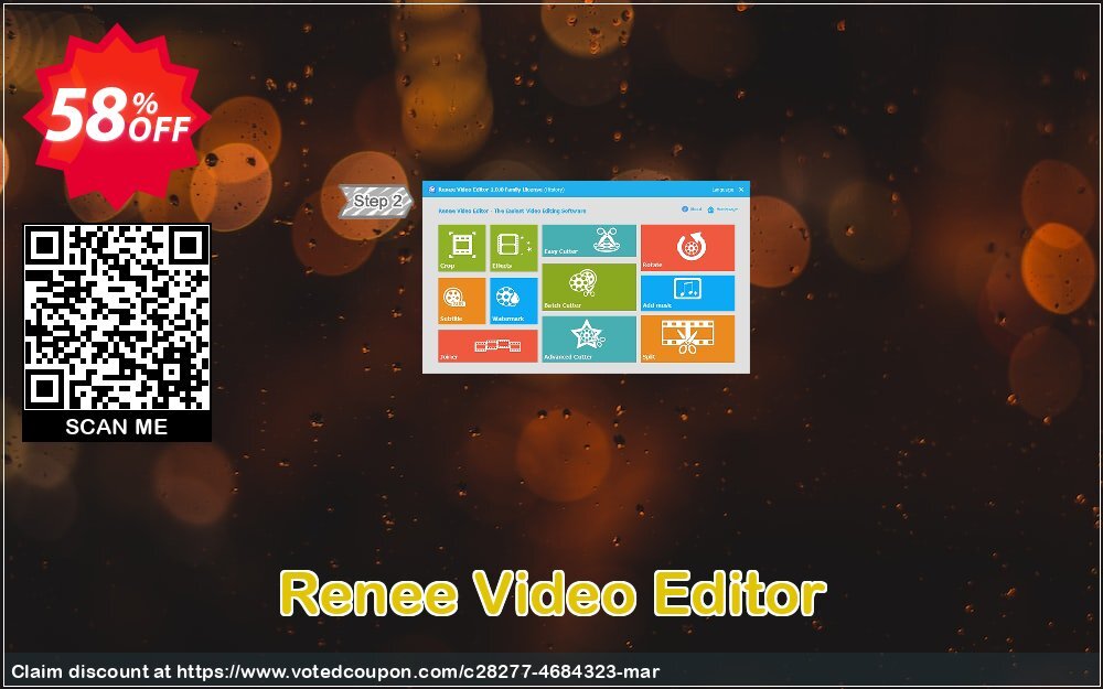 Renee Video Editor Coupon, discount Renee Video Editor formidable deals code 2024. Promotion: formidable deals code of Renee Video Editor 2024