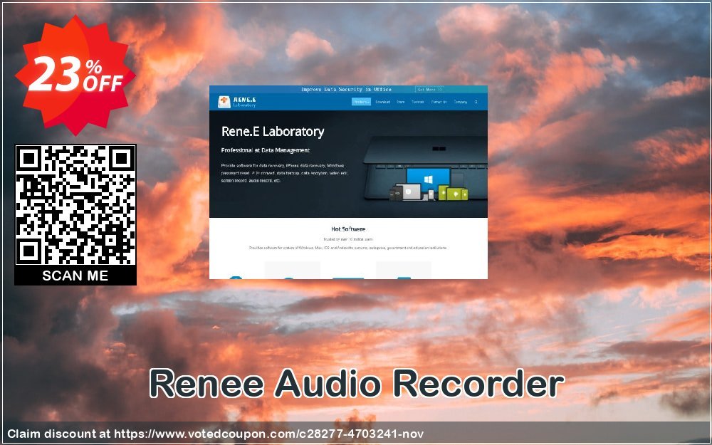 Renee Audio Recorder Coupon, discount Renee Audio Recorder hottest discounts code 2023. Promotion: hottest discounts code of Renee Audio Recorder 2023
