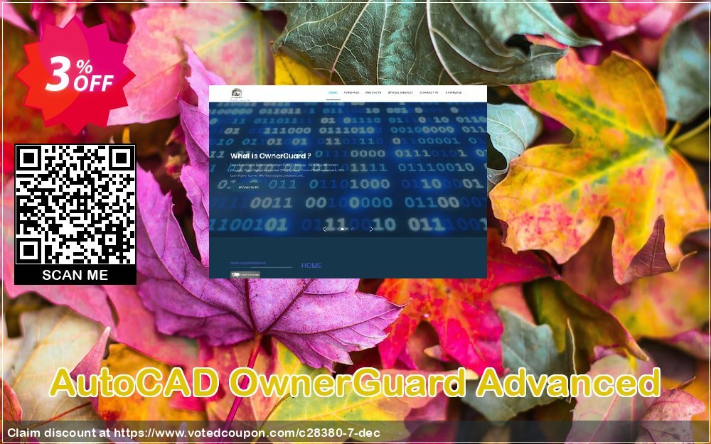 AutoCAD OwnerGuard Advanced Coupon, discount Armjisoft coupon codes (28380). Promotion: Armjisoft coupon discount (28380)