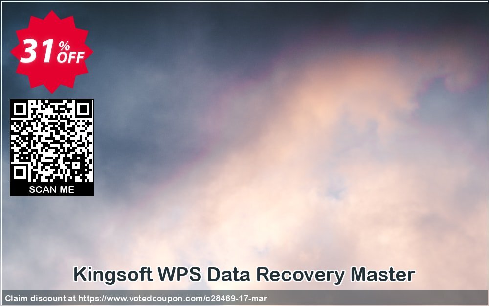 Kingsoft WPS Data Recovery Master Coupon, discount 30%off for affiliates. Promotion: Kingsoft Data Recovery coupon code for Master