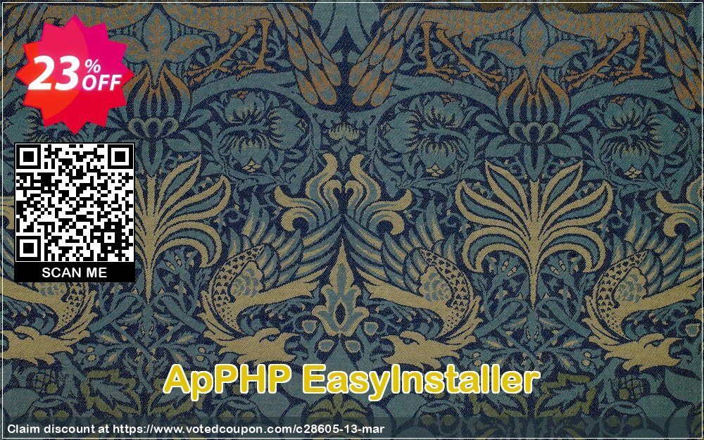 ApPHP EasyInstaller Coupon Code May 2024, 23% OFF - VotedCoupon