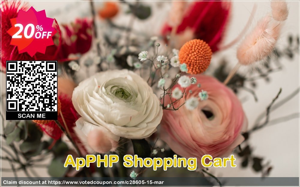 ApPHP Shopping Cart Coupon Code Jun 2024, 20% OFF - VotedCoupon