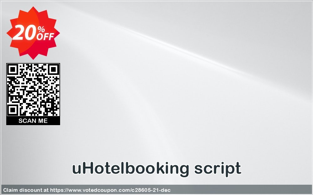 uHotelbooking script Coupon, discount ApPHP coupon discount 28605. Promotion: 