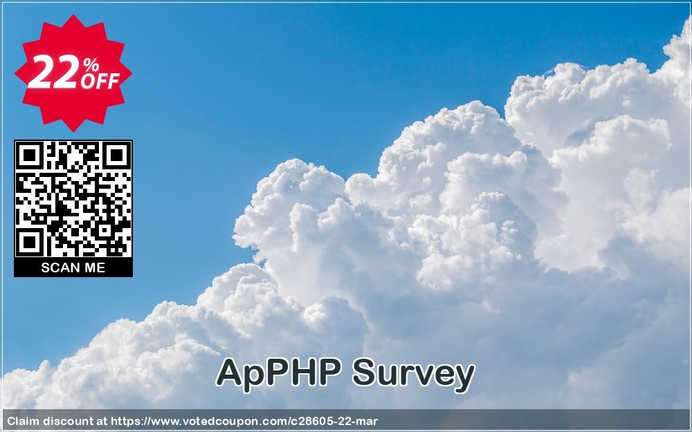 ApPHP Survey Coupon Code May 2024, 22% OFF - VotedCoupon