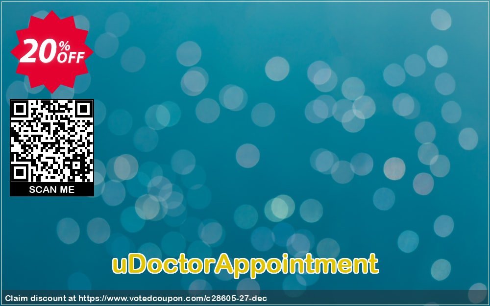 uDoctorAppointment Coupon, discount ApPHP coupon discount 28605. Promotion: ApPHP discount codes 28605