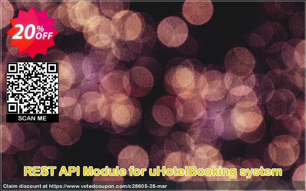 REST API Module for uHotelBooking system Coupon Code May 2024, 20% OFF - VotedCoupon