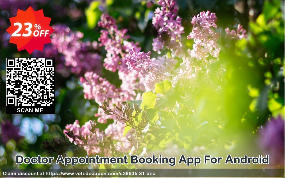Doctor Appointment Booking App For Android Coupon, discount ApPHP coupon discount 28605. Promotion: ApPHP discount codes 28605