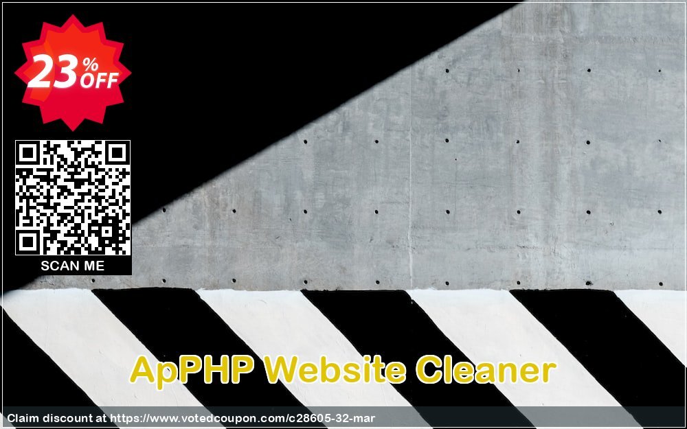 ApPHP Website Cleaner Coupon Code May 2024, 23% OFF - VotedCoupon