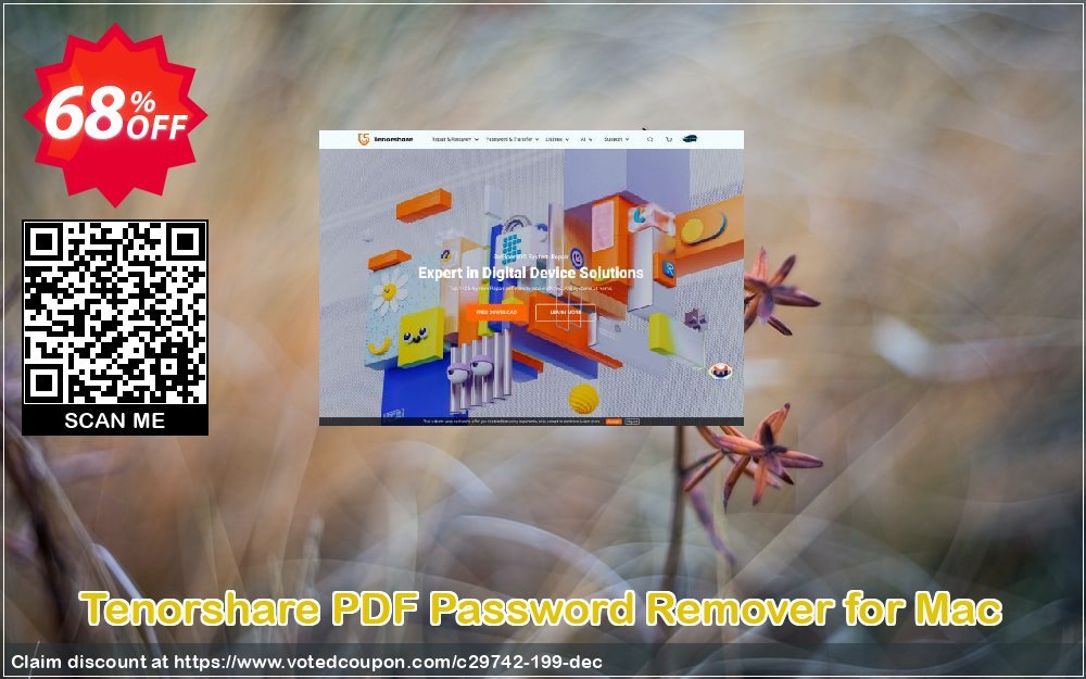 Tenorshare PDF Password Remover for MAC