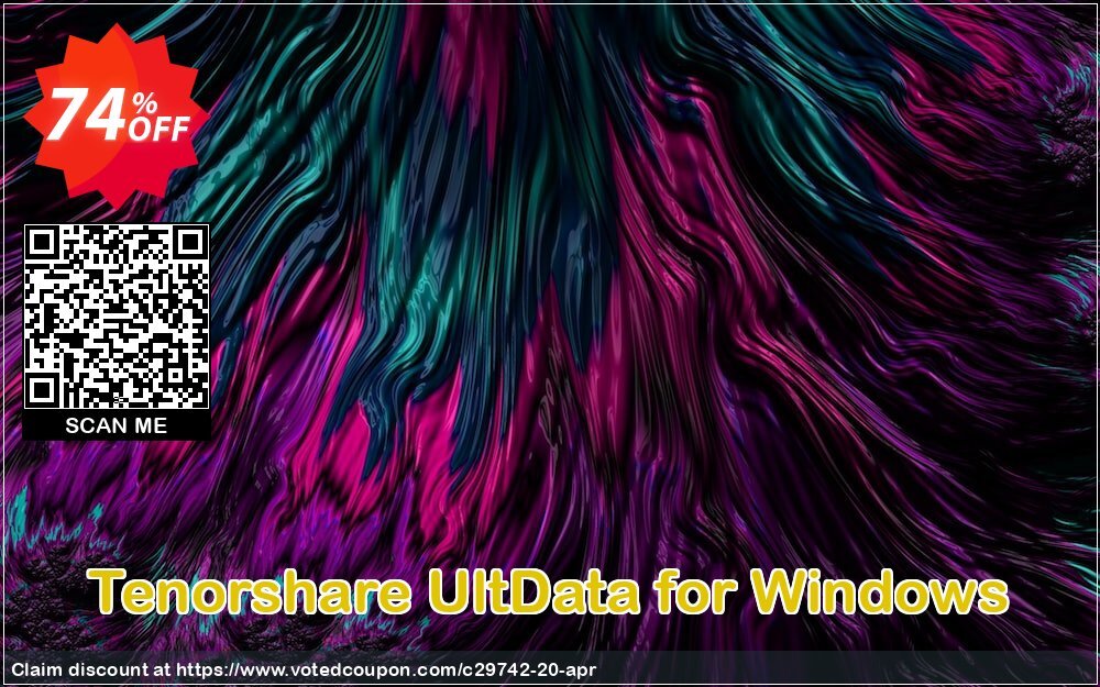 Tenorshare UltData for WINDOWS Coupon Code May 2024, 74% OFF - VotedCoupon