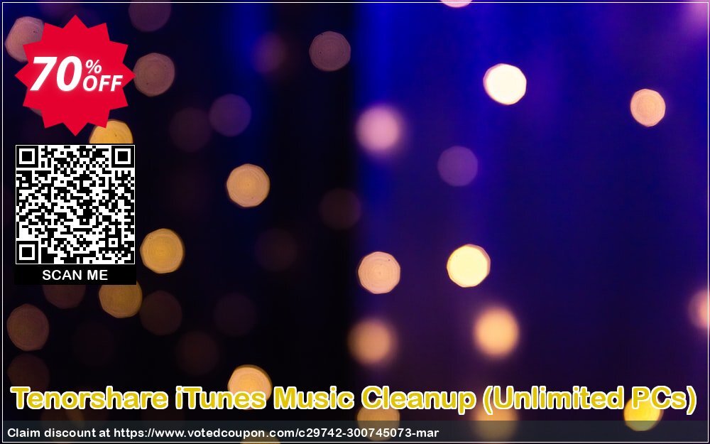 Tenorshare iTunes Music Cleanup, Unlimited PCs 