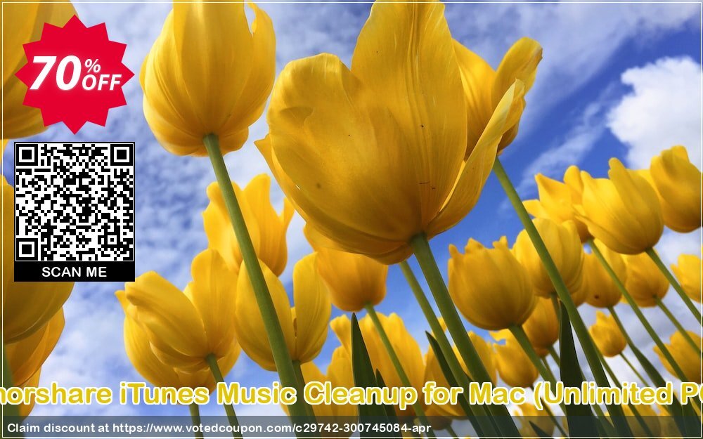 Tenorshare iTunes Music Cleanup for MAC, Unlimited PCs  Coupon, discount discount. Promotion: coupon code