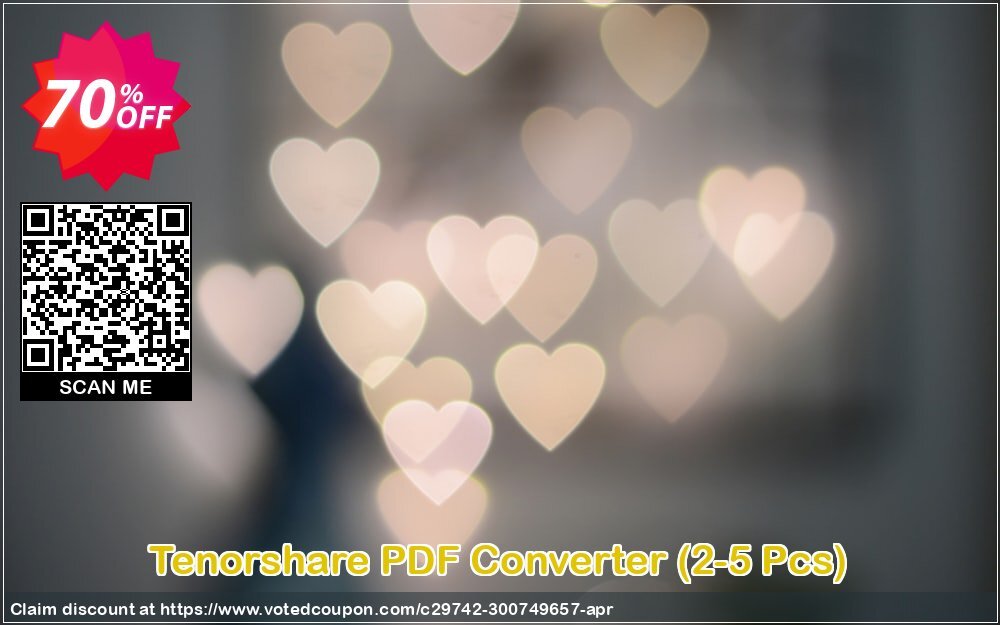 Tenorshare PDF Converter, 2-5 Pcs  Coupon Code Jun 2024, 70% OFF - VotedCoupon