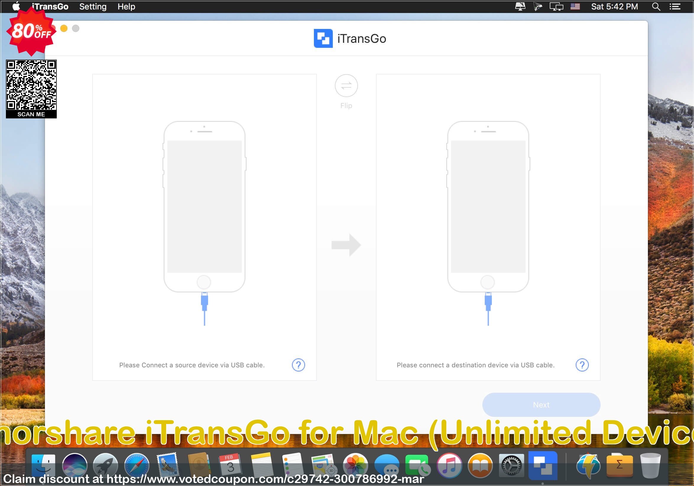 Tenorshare iTransGo for MAC, Unlimited Devices  Coupon, discount discount. Promotion: coupon code