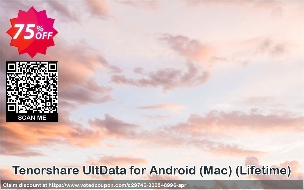 Tenorshare UltData for Android, MAC , Lifetime  Coupon Code Apr 2024, 75% OFF - VotedCoupon