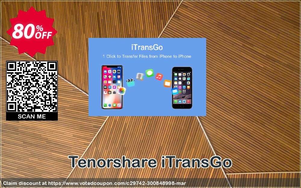 Tenorshare iTransGo Coupon, discount discount. Promotion: coupon code