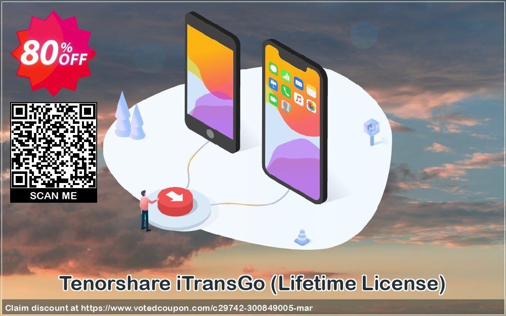 Tenorshare iTransGo, Lifetime Plan  Coupon, discount 80% OFF Tenorshare iTransGo (Lifetime License), verified. Promotion: Stunning promo code of Tenorshare iTransGo (Lifetime License), tested & approved